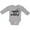 AC-Heather Grey, variant on Inktastic I Hooked Gigi's Heart with Fishing Rod Boys or Girls Long Sleeve Baby Bodysuit