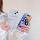 thumbnail image 2 of For iPhone 15 Silicone Case Cute Cat Silhouette Design Shockproof Phone Back Cover, 2 of 5