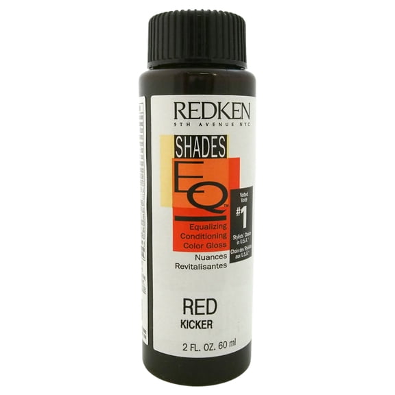 Shades EQ Color Gloss - Red Kicker by Redken for Women - 2 oz Hair Color