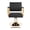 Black, Golden, variant on 360° Rotatable Barber Salon Chair with Adjustable Height, Stylist Chairs for Salon (Black, Golden)