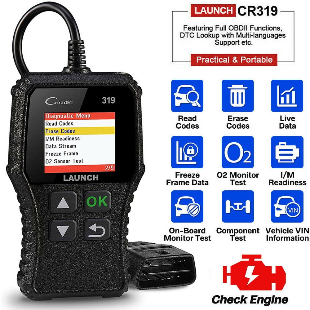 LAUNCH X431 PROS MINI CR319 Car OBD2 Scanner Auto Diagnostic Tool Code