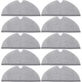 thumbnail image 1 of Repuesto de 10 piezas de mopa de microfibra lavable para aspiradora, apta para Robolock S5 Max S6 Pure S6 MaxV S51 S50 S55 Xiaowa E25 E35, 1 of 5