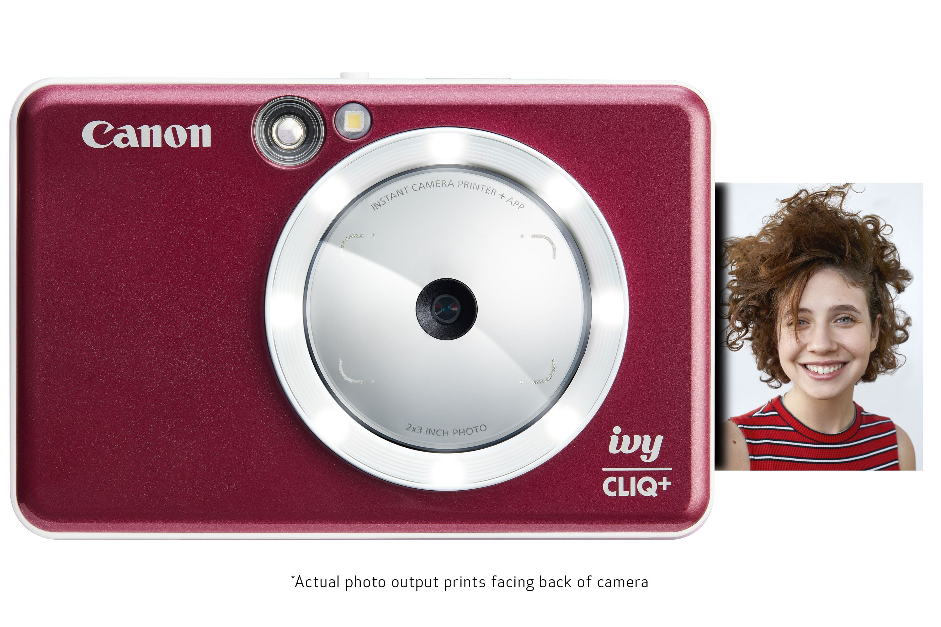 Smartphone Printer Canon Ivy CLIQ+2 Instant Camera Printer Midnight Navy 4519C005 
