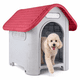 thumbnail image 1 of Casa para Perro Ajolopet Tamaño Chico a Mediano Roja, 1 of 9