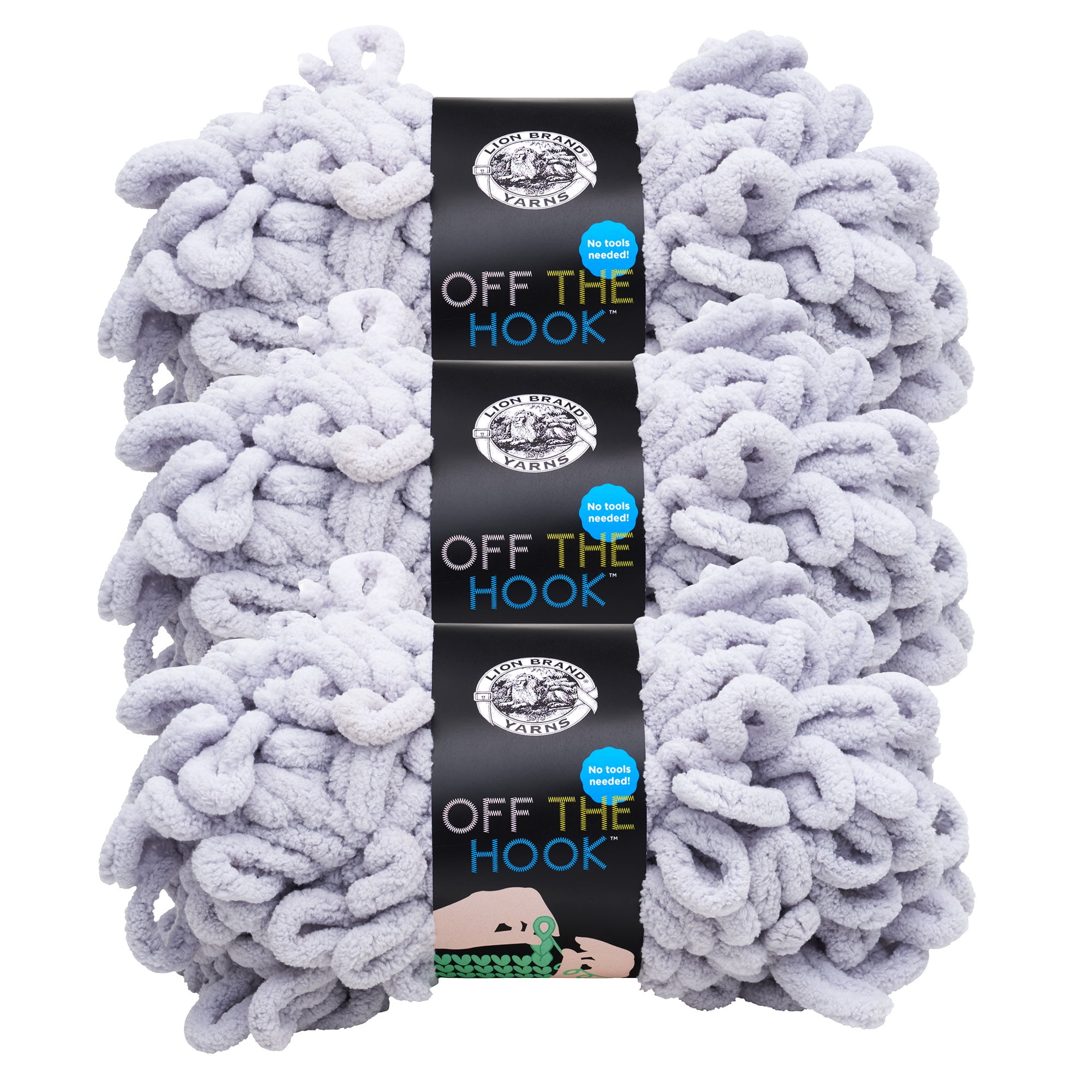 Lion Brand Off the Hook Dreamy 3 Pack Loop Yarn
