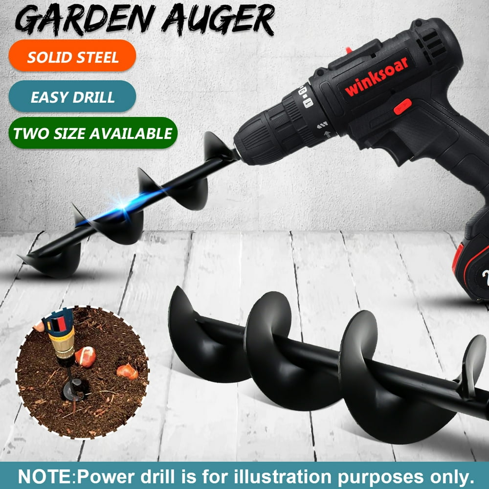 10/12 inch Universal Earth Garden Auger Drill Bit Garden