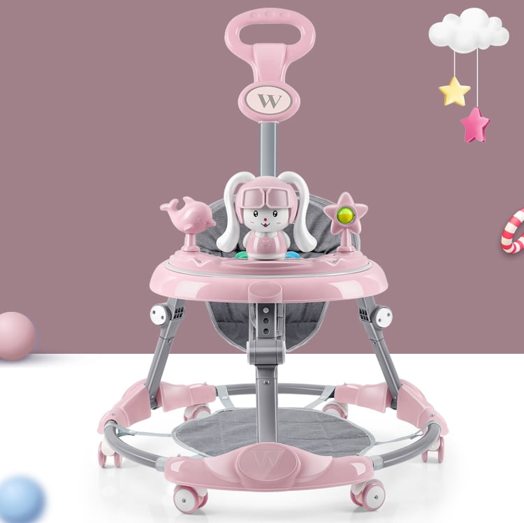 Baby Walker Anti Rollover Learning 