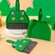 thumbnail image 4 of Dustpan and Brush Set, Mini Portable Cleaning Broom with Dustpan for Office, Frog, 4 of 4