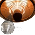 thumbnail image 4 of Sun-Ray Radiateur Électrique Infrarouge Suspendu 1500W, Intérieur/extérieur, Argent, 4 of 9