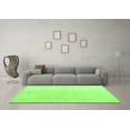 thumbnail image 3 of Ahgly Company Indoor Rectangle Solid Green Modern Area Rugs, 2' x 5', 3 of 4
