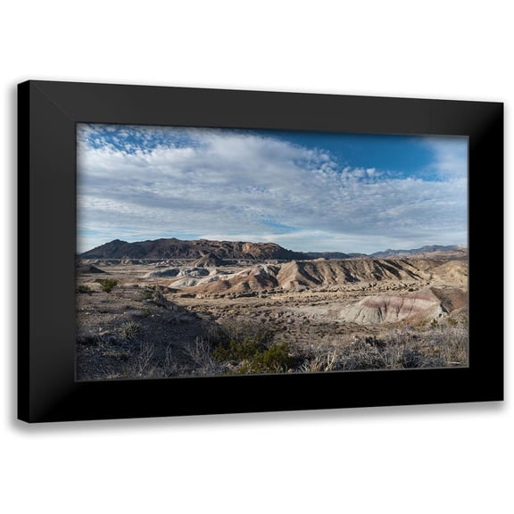 Highmith, Carol 14x11 Black Modern Framed Museum Art Print Titled - Scenery in Big Bend National Park, TX