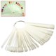 thumbnail image 1 of 50X Nail Art Tips Color Pop Sticks Display Fan Practice starter ring Clear Sincero  Hogar, 1 of 5