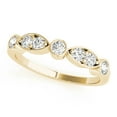thumbnail image 1 of 0.50 Carat 10K Diamond Wedding Engagement Band In Solid Rose, White & Yellow Gold, 1 of 1