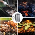 thumbnail image 3 of unbranded Outil de Barbecue Extérieur Baril d'Allumage Argent pour Barbecue Extérieur 1Ensemble, 3 of 4