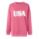 thumbnail image 4 of ICHUANYI Liquidación Moda Mujer Impreso Suelto Manga Larga Blusa Cuello Redondo Casual Tops Sudadera ICHUANYI WER202308173915, 4 of 5