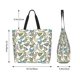 thumbnail image 5 of Balery Funny Chicken Bolsa Tote Estilo Estético con Cremalleras, Bolsa de Hombro, Bolsa de Compras Grande y Plegable, 5 of 8