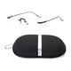 thumbnail image 1 of Gafas de juego Yuyangstore lentes planas transparentes antiluz azul para mujer Negro, 1 of 8