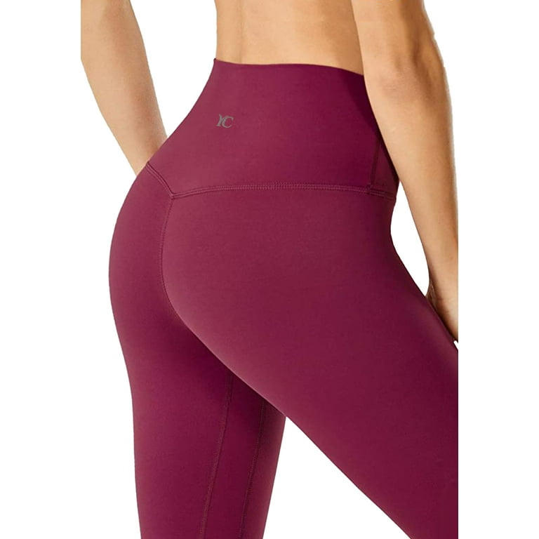 Women's Active High Rise Athletic Leggings Featuring Side Pockets. (6 pack)  - 5 High Rise Waistband - Two Side Pockets - Designed for Training -  Sweat-Wicking - 4-way Stretch - Breathable 