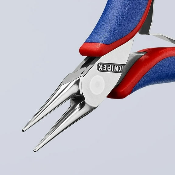 Knipex 4 1/2 in Round Nose Plier Multi-Component Grip Handle 35 32 115