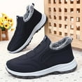 thumbnail image 6 of Daznico Mens Sneakers,Winter Style Sneakers Warm Comfortable Thick Boots Footwear,Sneakers for Women,Size:9.5, 6 of 8