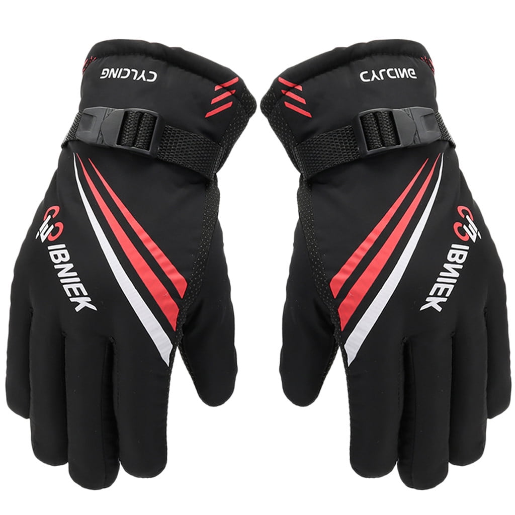 Vikakiooze Winter Gloves Men Winter Thermal Gloves Outdoor Motorcycle
