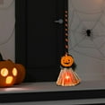thumbnail image 5 of Halloween Animated Witch Broom with Light and Sound Effects,Moving Witch Figurine,Battery-Powered Flying Broomstick Decor for Halloween Party Indoor Outdoor Decoration, 5 of 7