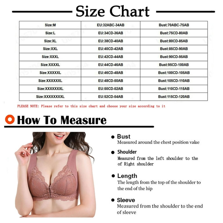 Bigersell Padded Sports Bra for Women Lace Patchwork Bra Wire Free