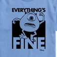 thumbnail image 2 of Monsters Inc. - Everythings Fine  - Men's Short Sleeve Graphic T-Shirt, 2 of 5