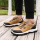 thumbnail image 5 of Zapatos de senderismo Zapatillas de deporte casuales Zapatillas de deporte antideslizantes con cordones para hombre PU para primavera y otoño DQrwqpou Tenis De Mujer Tenis De Hombre, 5 of 8