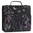 thumbnail image 5 of FORMRS Zipper Binder with Shoulder Strap 2-inch Ring 500 Sheet Capacity File Bag, Gothic Floral Print, 5 of 5