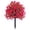 T1#B,22inch, variant on Artificial Geranium Flowers with Stake, UV Resistant Fake Outdoor Bushes, Realistic Silk Faux Flowers for Front Porch Patio Garden Decor, Artificial Shrubs for Outside
