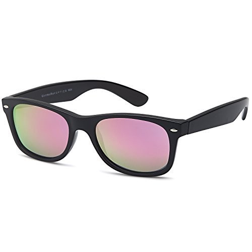 GAMMA RAY CHEATERS Polarized UV400 Classic Style Sunglasses with Mirror