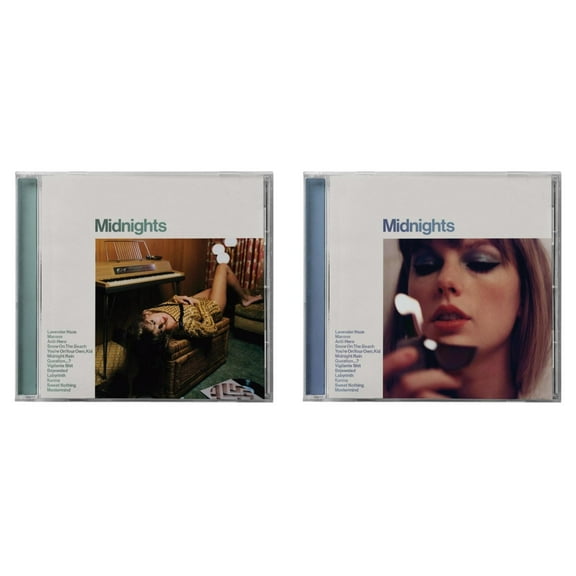Midnights (X) (Jade Green CD) & Midnights (X) (Moonstone Blue CD)