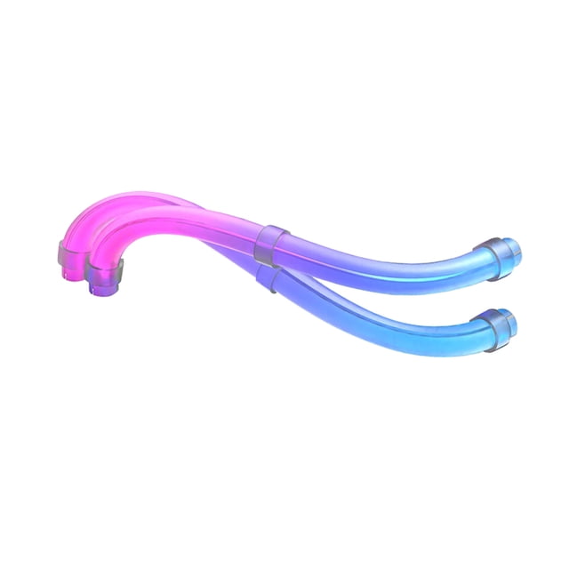 Likrtyny 2 Uds 33cm 30 LED AIO Enfriador Tubo Manga 5V 3Pin ARGB Chaleco para Mystic Light