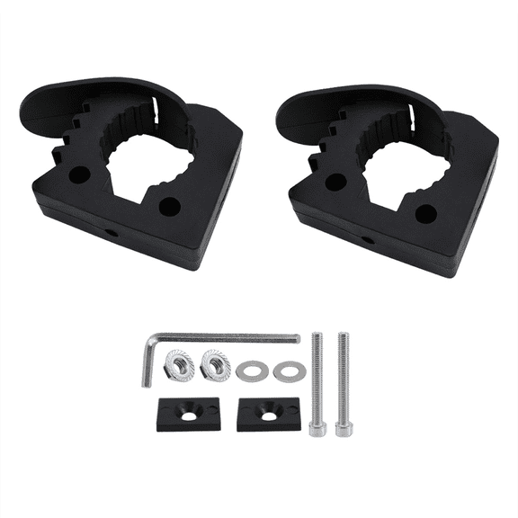 AFQH Roof Rack Shovel Holder Quick Release Rubber Clamp Mount Kit Fixing Buckle