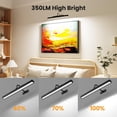 thumbnail image 4 of Luz para cuadros Craftersmark de 40 cm, negra, recargable, 5000 mAh, 4 of 9