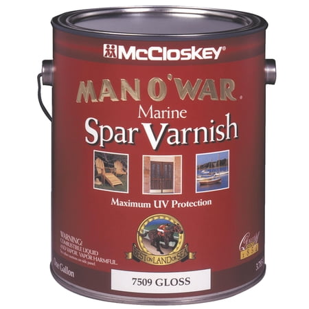 UPC 012027750912 product image for McCloskey Man O'War Spar Marine Varnish-EXT GLS SPAR VARNISH | upcitemdb.com