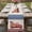 Red Beige, variant on Table Runner 70 Inches Long for Kitchen Dining, Independence Day Dresser Scarf Farmhouse, Dining Table Decorations for Wedding/Parties, Red Truck Watermelon Star Wooden Grain 13 x 70 In