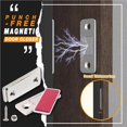 thumbnail image 2 of serony Ensemble de 6 Fermetures de Porte d'Armoire en Acier Style Simple Auto-Adhésif, 2 of 5