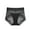 Black, variant on Admvng Womens Underwear Plus Size Solid Color Lace Underwear, Size L-2XL