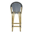 thumbnail image 2 of Safavieh Ford Outdoor Stacking French Bistro Bar Stool, 2 of 9