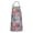 Pioneer Flower Floral, variant on Pioneer Flower Floral Print Pattern Apron for Women with Pockets, Cotton Linen Waterproof Adjustable Apron for Kitchen Cooking Gardening BBQ Salon 33"x27"