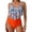 Saffron, variant on Womens Tankini Swimsuits Tummy Control 2 Piece Bathing Suit Flowy Ruffle Bikini with High Waist Shorts