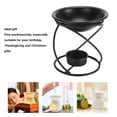 thumbnail image 3 of Metal Essential Oil Burner, Fast Heat Conduction Iron Bowl Wax Melt Warmer for, 3 of 7