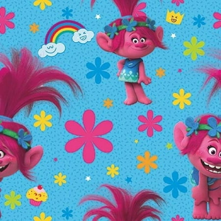 Trolls Roll of Gift Wrap (20sq. ft)