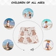 thumbnail image 6 of Kids' Beach Pants Comfortable Swim Trunks Cute Capybaras Shorts for Pool Vacation and Lounge Wear 4T, 6 of 8