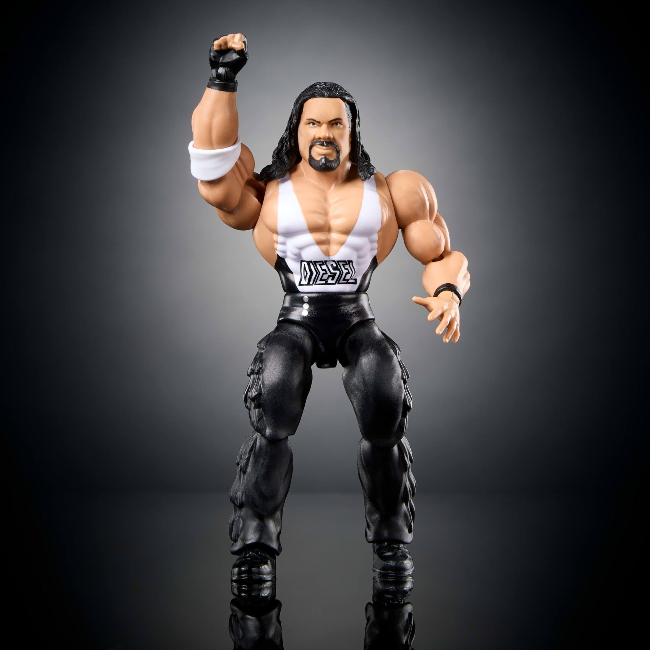 WWE Superstars Diesel Action Figure & Accessories, Series 14 Retro 6-inch Collectible Set