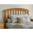 thumbnail image 6 of AFI Richmond Twin XL Wood Platform Bed with Footboard and Twin XL Trundle, Light Toffee, 6 of 14