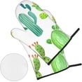 thumbnail image 3 of Cactus... Oven Mitts and Pot Holders Sets for Kitchen 4 Pcs 7"X11" Heat Resistant Baking Cooking, 3 of 6