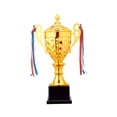 thumbnail image 4 of Competiciones Premio Trofeo con Base Trofeo de Fútbol Celebraciones Deportivas Trofeo de Oro Primer Lugar Premio Trofeo Copa , 14x29cm, 4 of 8